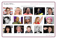 Guess Who - Stand Up Comedians Guess Who - Stand Up Comedians